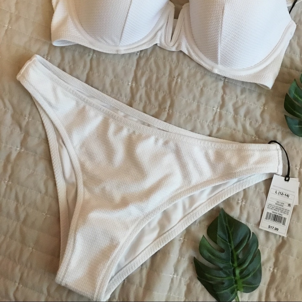 Shade & Shore - Cheeky White Bikini Bottoms
